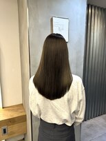 ジーナ 渋谷駅前(Zina)&nbsp;髪質改善トリートメント×オリーブベージュ