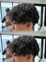 髪屋 紬&nbsp;メンズ/メンズパーマ/メンズカット/波巻きパーマ