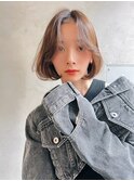 Aimee 町田　内巻きボブ×ナチュラルベージュ