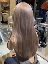 サンクマーケット 渋谷(cinq MARKET) 渋谷ミルクティーベージュハイトーンカラーヘーゼルベージュ韓国