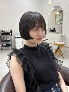 ムク(muku) 前上がりボブ