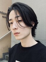 バイフィフス 原宿/表参道(by fifth)&nbsp;韓国センターパートニュアンスパーマウルフマッシュツーブロック