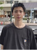 メンズカットメンズショートスパイキーショートピンパーマ渋谷