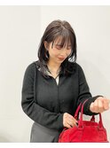・秋の透明感カラー×レイヤーカット