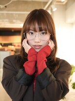 ラヴィズム(LUVISM) 顔周りレイヤー/ダブルカラー/髪質改善/ケアブリーチ万代新潟◇