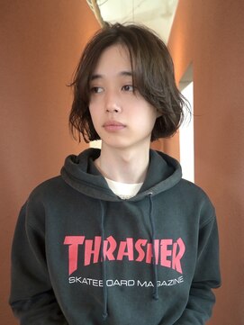 プロス(Pros) メンズボブ/レイヤー/透明感カラー/表参道