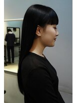 カット アトリエ ルームスリー(cut atelier room3)&nbsp;艶髪黒髪風カラー