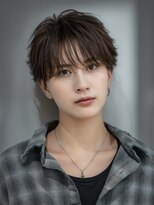 オーシャントーキョー 大阪(OCEAN TOKYO) ワックスなしツーブロックメンズセンターパートニュアンスパーマ