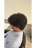 メンズフェザーショート