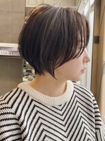 ローマー 明治神宮前 渋谷(ROAMER) 切りっぱなしボブ髪質改善ショートカットボブレイヤー縮毛矯正