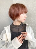 ナチュラルショート/ショートボブ/韓国/顔周り/20代30代40代50代