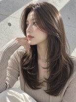 ノア 三宮店(NOA)&nbsp;【NOA】韓国風ロングレイヤー×顔まわりレイヤー×髪質改善