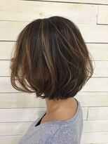 ラック 辻堂(LUCK) 前下がりグラボフハイライト