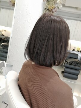 ファイブボックスヘアー 広島(five vox hair) ミルクティーベージュ