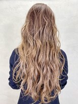 アイティー バイ アルバム 中野店(IT by ALBUM)&nbsp;セピアベージュロング_ローライトスリークボブ_ba284482