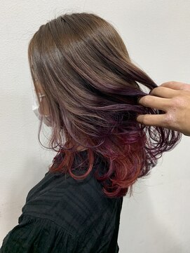 ナップヘアー NAP hair ユニコーン×バレイ×秋色