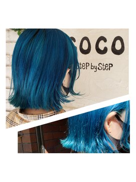 ステップバイステップココ(Step by Step CoCo) light　blue