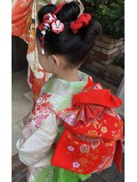 ファーレンピュアスウィート(fahren-pure-suite)&nbsp;七五三日本髪