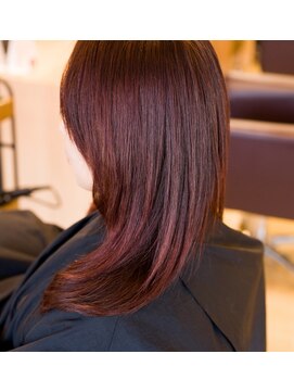 サロン マーニ(salon m ni) 色艶が出過ぎる！オシャレ染めのみの白髪染め