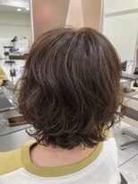 プールドゥマン 屯田(POUR DEMAIN)&nbsp;【POURDEMAIN】ボブ×パーマ