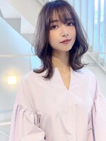 コート 表参道(Cote)&nbsp;☆ヘルシースタイルショコラアッシュ艶髪ふんわりカールミディ