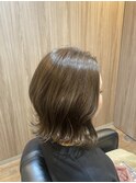 切りっぱなしボブ