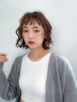 ジョエミバイアンアミ(joemi by Un ami)&nbsp;くびレイヤーボブパーマ