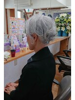 南フランス風ヘアブティック シェルクレール&nbsp;ラフなまとめ髪