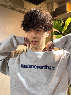 キュー(Cue_) 無造作メンズマッシュ×王道メンズパーマ