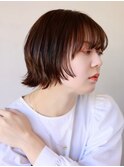 20代30代40代イメチェン似合わせカットハッシュカットフルバング