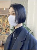 ディープblue★mini bob