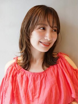 ニコ トウキョウ 渋谷(nico TOKYO) ミディアムレイヤーカット/ウルフ/10代20代