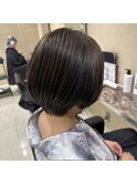 髪質改善ハンサムショート