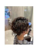 アース 熊本下通店(HAIR & MAKE EARTH)&nbsp;縦落ちスパイラルパーマ