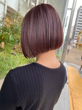 マシェリ バイ ハセ(ma cherie by HASE) ボブ ピンクラベンダー