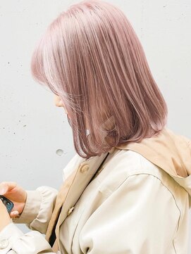 レーベン(LEBEN) 【ブリーチ2回~】ピンクカラー★