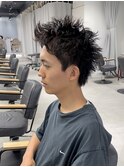 スパイキーショート/短髪パーマ/ピンパーマ【丸山武志】