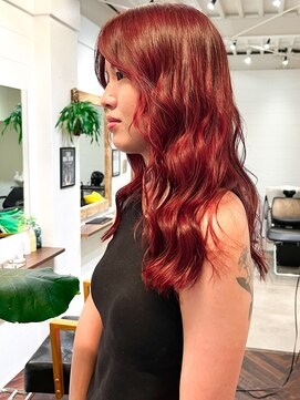 ラレイ ハラジュク(Lalei harajuku) チェリーレッド/チェリーバイオレット/ブリーチなしカラー/原宿