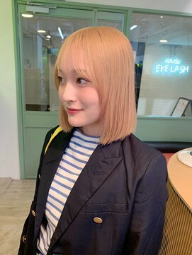 ラヴィズム(LUVISM) 透明感カラーダブルカラーミディアムレイヤー韓国インナーカラー