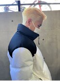 スパイキーショート×金髪