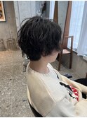 ゆるめのスパイラルパーマ