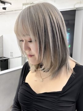 ファイブバイジエクト 堀江(FIVE by The Ect) ブロンド×ブラック　デザインカラー