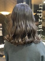 ヘアーアンドカラー ルジャルダン 葛西店(le jardin) ワンレンボブの波巻きアレンジが可愛すぎる♪