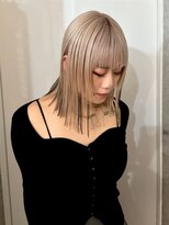 スリット(slit)&nbsp;ミルクティー透明感カラー/ウルフレイヤーロング/ボブウルフ