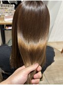 【髪質改善】酸性ストレートで髪の癖やうねりを改善