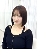 髪質改善／タッセルボブ