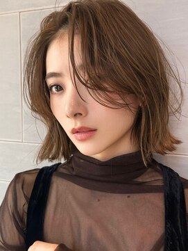 キミトヘアデザインアンドスパ(Kimito Hair design&spa) 韓国風ボブ/髪質改善/小顔/艶ベージュ/30代/40代/武蔵小杉/ボブ