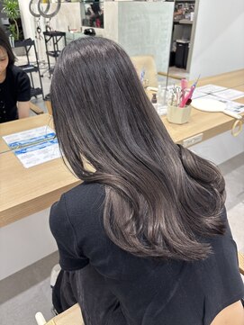 モリオフロムロンドン 大宮店(morio from London) 【透明感グレージュヘア】