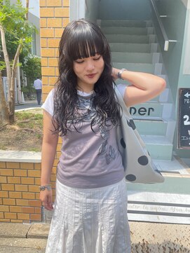 チクロヘアー(Ticro hair) ＠Luca  ロングパーマ