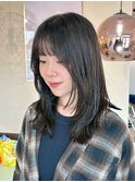 レイヤーカット/艶カラー